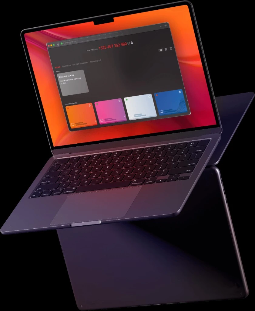 AnyDesk collaboration product view